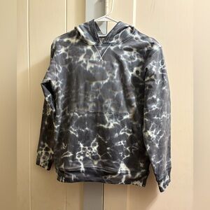 EUC Lululemon All Yours Hoodie Tie Dye Fleece